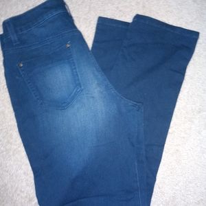Straight leg jeans